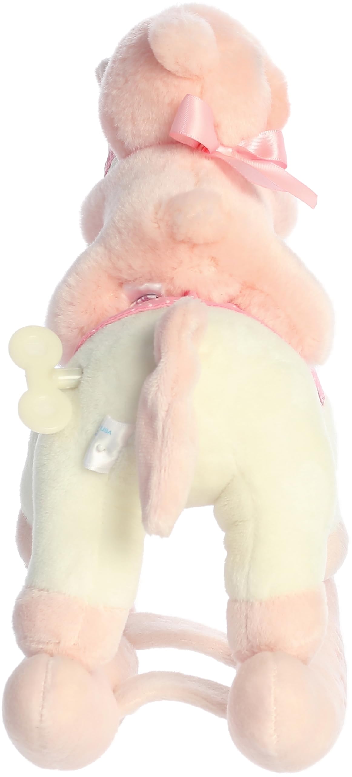 Aurora® Melodious Musicals! Baby Girl Rocking Horse™ Baby Stuffed Animal - Musical Entertainment - Engaging Play - Pink 11 Inches