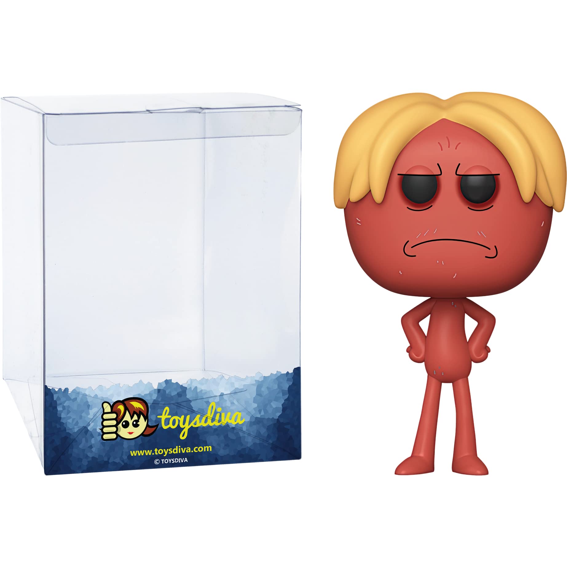 Funko Kirkland M e e s e e k s : P o p ! Animation Vinyl Figurine Bundle with 1 Compatible 'ToysDiva' Graphic Protector (661-44251 - B)