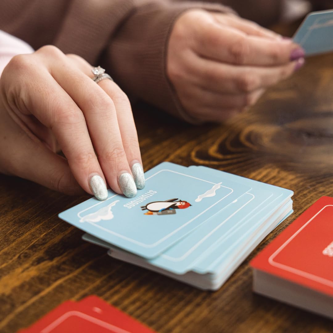 FLG FLYING LEAP GAMES Wing It: The Game of Extreme Storytelling - Card Game for Adults or Family Game Night