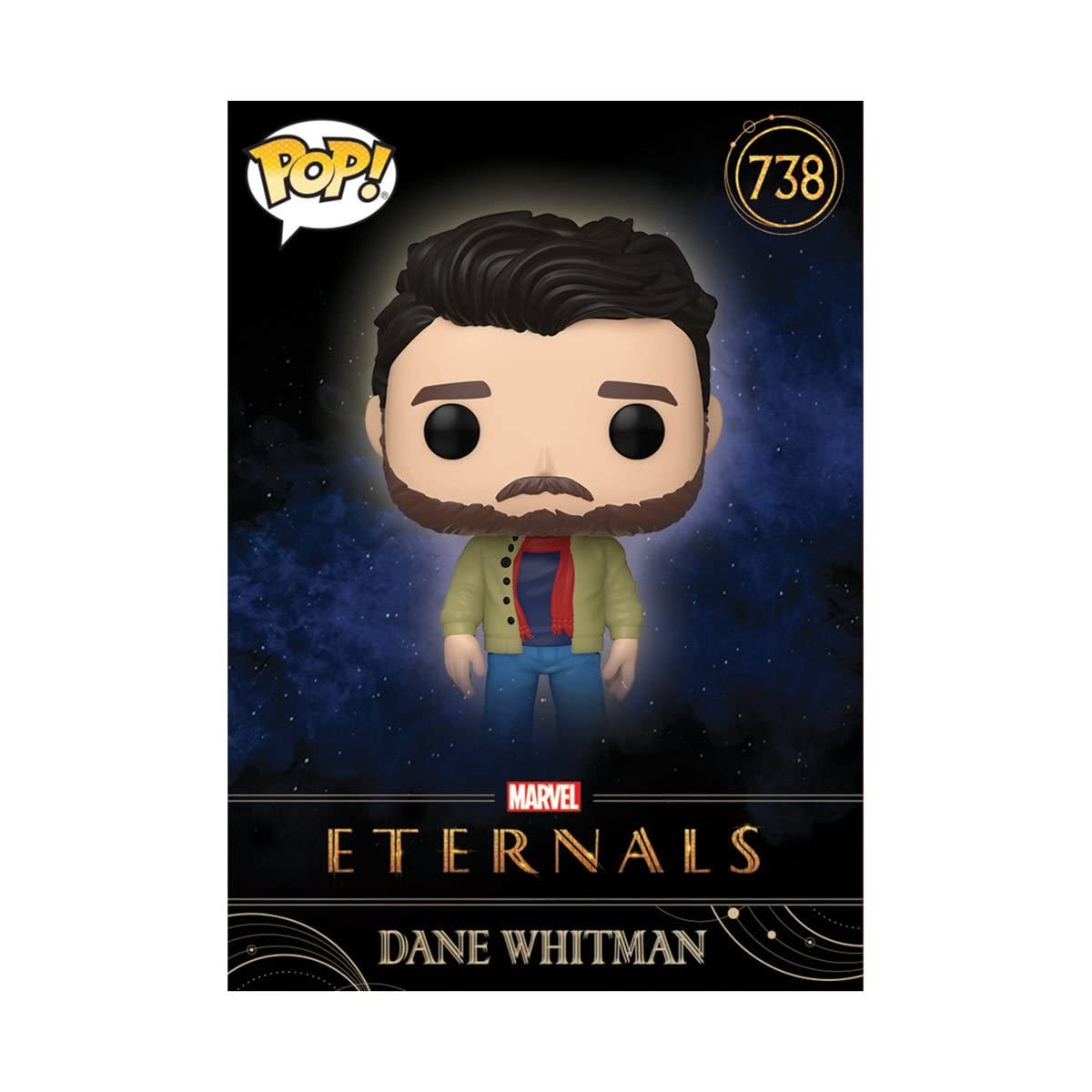 Eternals Dane Whitman Pop! Vinyl Figure with Collectible Card - Entertainment Earth Exclusive