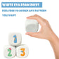 Qidiwin White EVA Foam Dices for Kids Graffiti, Building Blocks,Creative Painting,24PCS