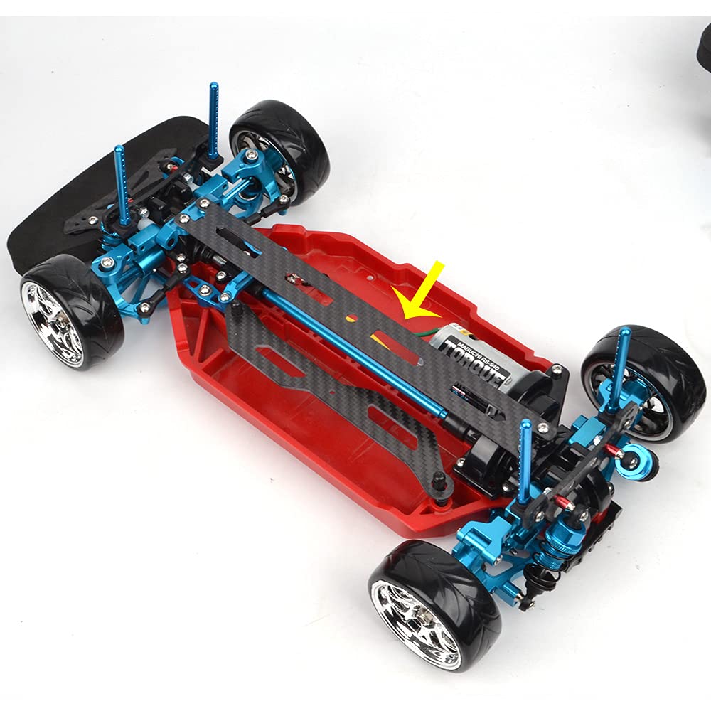 Carbon Fiber Upper Top Deck for Tamiya TT-02 TT-02B Chassis Upgrades
