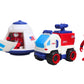 Space Adventure Space Capsule Playset with Light-Up Door, Lunar Rover & 2 Astronaut Figures, Plastic Space Toy & Collectible for Kids Ages 3+