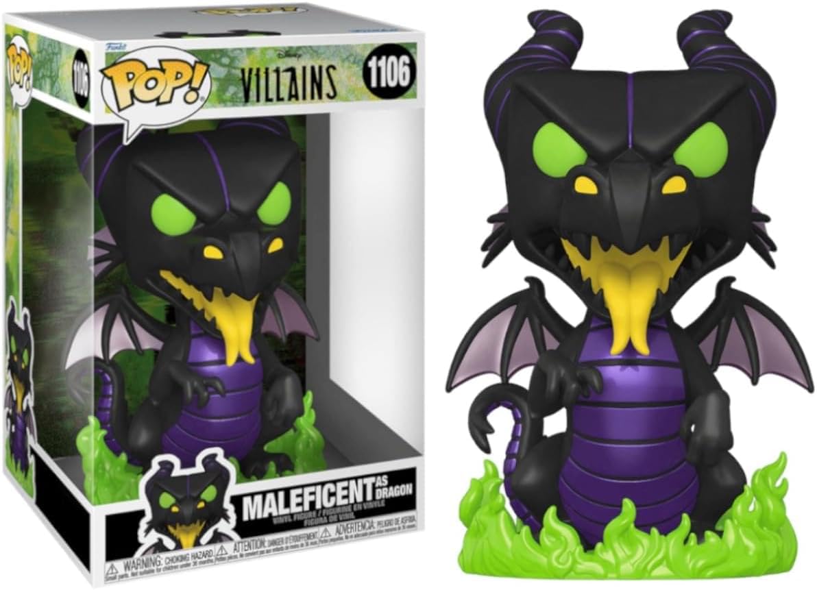 Funko POP! Jumbo: Disney Villains - Maleficent Dragon