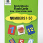 Number Flash Cards for Toddlers - Toddler Math Flash Cards - Learn Counting Flashcards Numbers 1-50 -Help Kids Count Games | Kids Toys Numbers Match