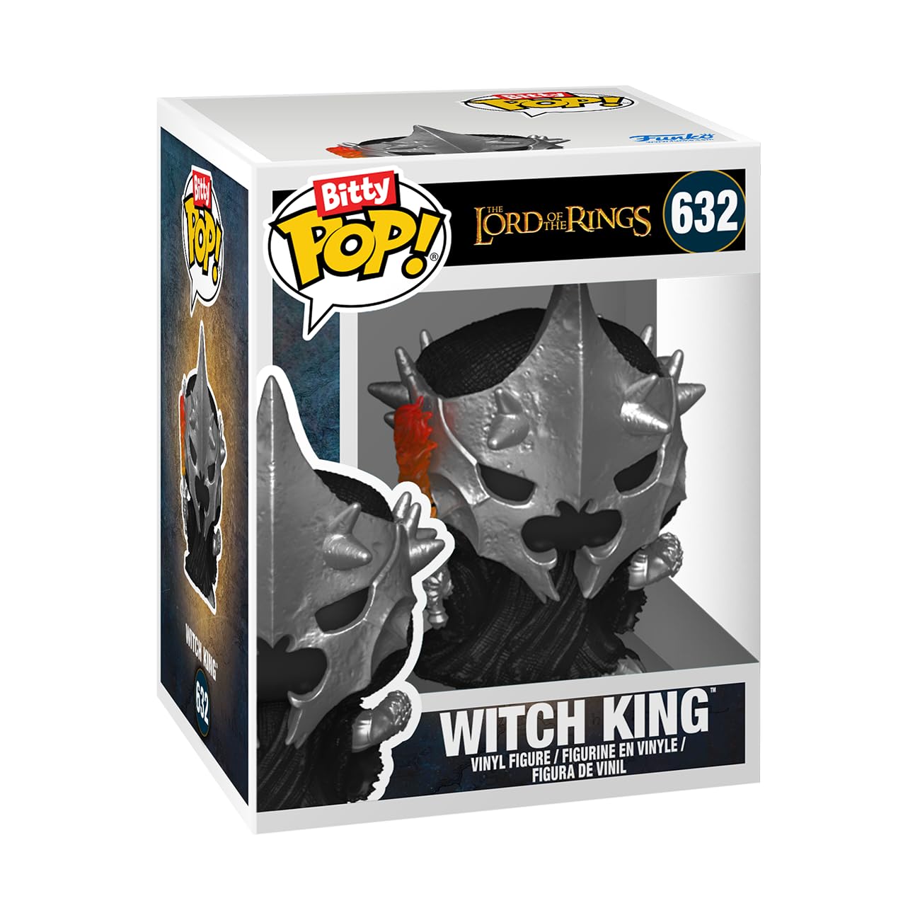 Funko Bitty POP! Lord of the Rings - Witch King, 4-Pack and A Surprise Mystery Mini Figure - 0.9 Inch (2.2 Cm) - Lord of the Rings Collectable