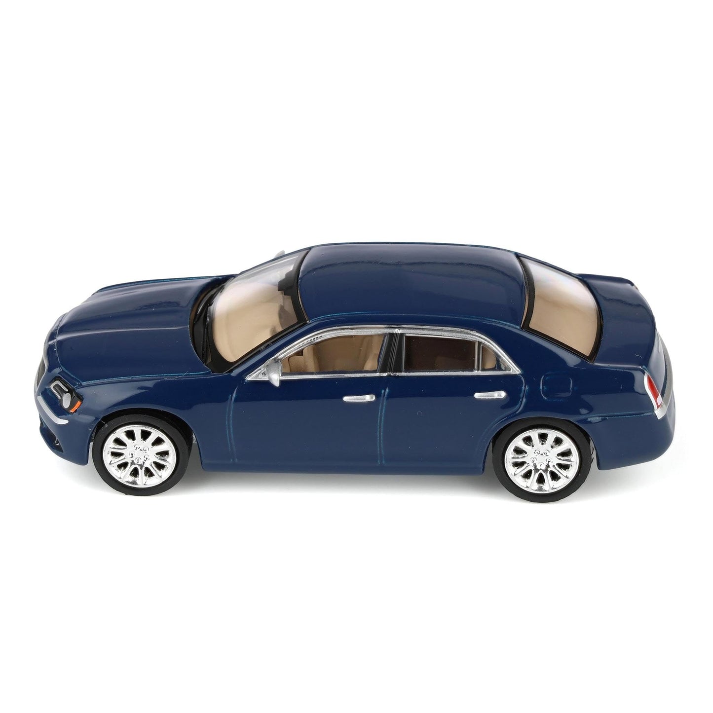 Greenlight 1/64 2013 Chrysler 300C, Blue, Rick's Auto Sales, LP Diecast Exclusive 51620