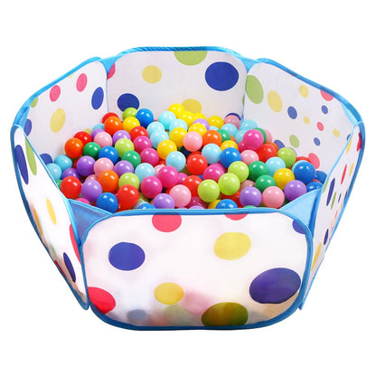 EocuSun Kids Ball Pit Large Pop Up Toddler Ball Pits Tent for Toddlers Girls Boys for Indoor Outdoor Baby Playpen w/Zipper Storage Bag, Balls Not