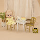 Funky Mini House 1:12 Scale Modern Iron Dollhouse Chair - Mini Metal Furniture for Dollhouse Living Room/Office Decor, Ideal Gift for Collectors