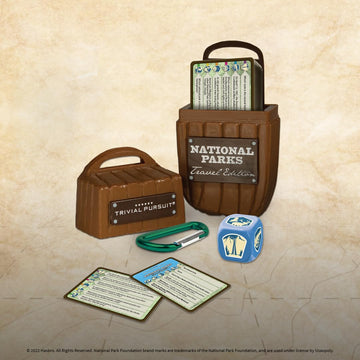 USAopoly Trivial Pursuit: National Park 100th Anniversary | Celebrating the National Park Service Centennial | 600 Trivia Questions & Fun Facts |