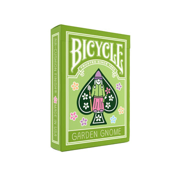 Bicycle Garden Gnome Playing Cards - Cute and Collectible Lawn Gnome Statue Décor Inspired Toys Deck of Card Game for Family Game Night or Easter