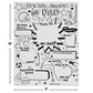 Color Your Own All About Dad Poster - Set of 30 - Father's Day Craft Gifts for Kids and Fun Home Activities