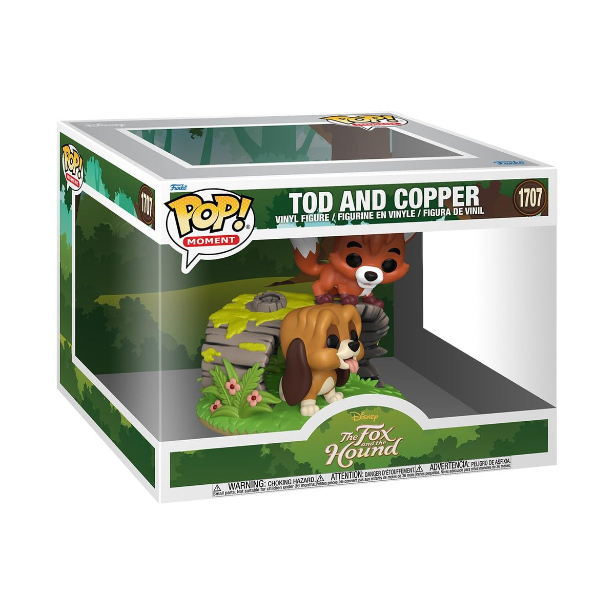 Funko Pop! Moment: The Fox and the Hound - Tod and Copper - Collectable Vinyl Figure - Gift Idea - Official Merchandise - Toys for Kids & Adults