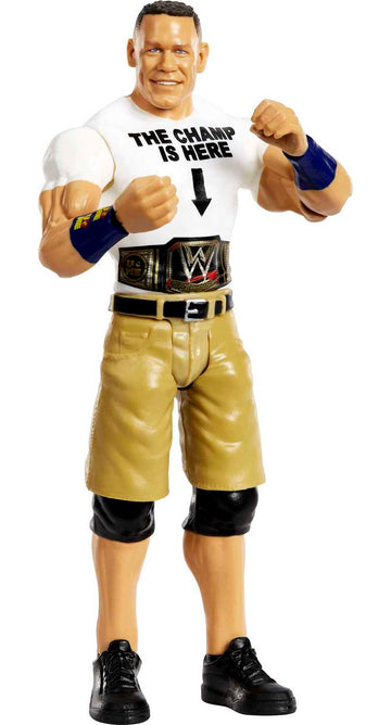Mattel WWE John Cena Basic Action Figure, Posable 6-inch Collectible for Ages 6 Years Old & Up