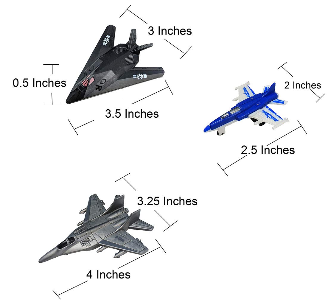 Toy Essentials 27 Inch Aircraft Carrier with Fighter Jets Vehicles