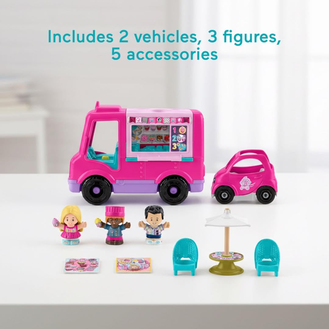 Fisher-Price Little People Barbie Cupcake Truck