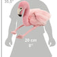 Wild Republic Cuddlekins Mini Flamingo Stuffed Animal - 8"