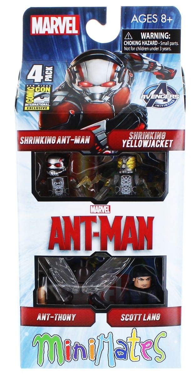 DIAMOND SELECT TOYS Marvel Ant-Man Minimates Box Set - SDCC 2015 Exclusive