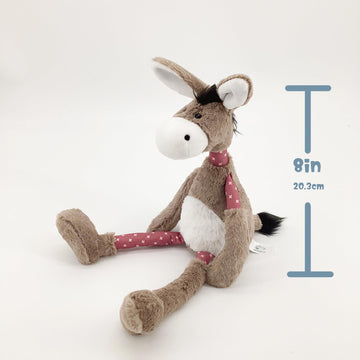MR VIVICARE 15 Inch Donkey Stuffed Animal for Boys & Girls - Plush Toy for Newborns for Birthday, Baby Shower, Christmas - Machine Washable