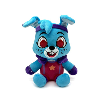 Youtooz FNAF Ruined Glam Rock Bonnie 9" Inch Plush, Collectible Ruined Glam Rock Bonnie from Five Nights at Freddy's FNAF Plush Collection