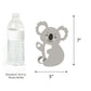 Big Dot of Happiness Koala Cutie - Waving Koala Decorations DIY Bear Birthday Party and Baby Shower Essentials - Set of 20