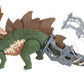 Mattel Jurassic World Toys Camp Cretaceous Mega Destroyers Stegosaurus Dinosaur Action Figure, Toy Gift with Movable Joints, Attack and Breakout