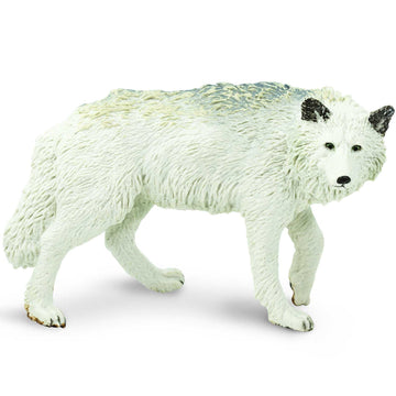 Safari Ltd. White Wolf Figurine - Realistic, Hand-Painted 3.6" Model Figure - Educational Toy for Boys, Girls & Kids Ages 3+