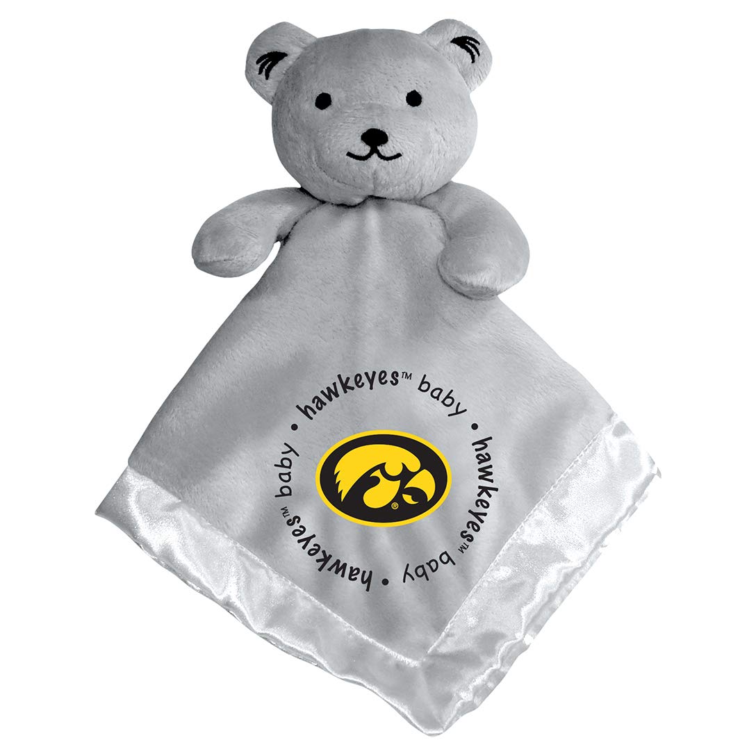 Baby Fanatic Gray Security Bear - NCAA Iowa Hawkeyes - Officially Licensed Snuggle Buddy