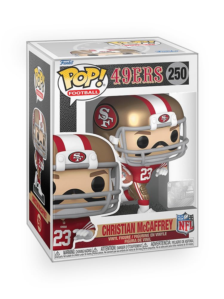 Funko Pop! Football: 49ers - Christian McCaffrey CMC Vinyl Figure