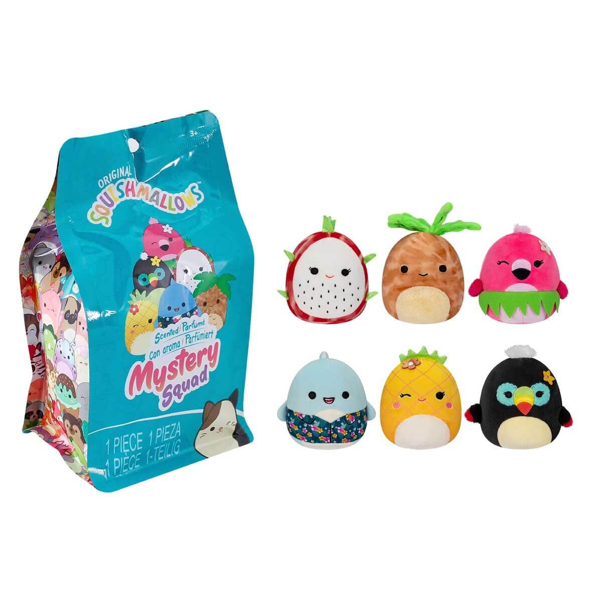 Squishmallows Tropical Mystery Squad 5-Inch Mystery Pack - Get 1 Plush Toy
