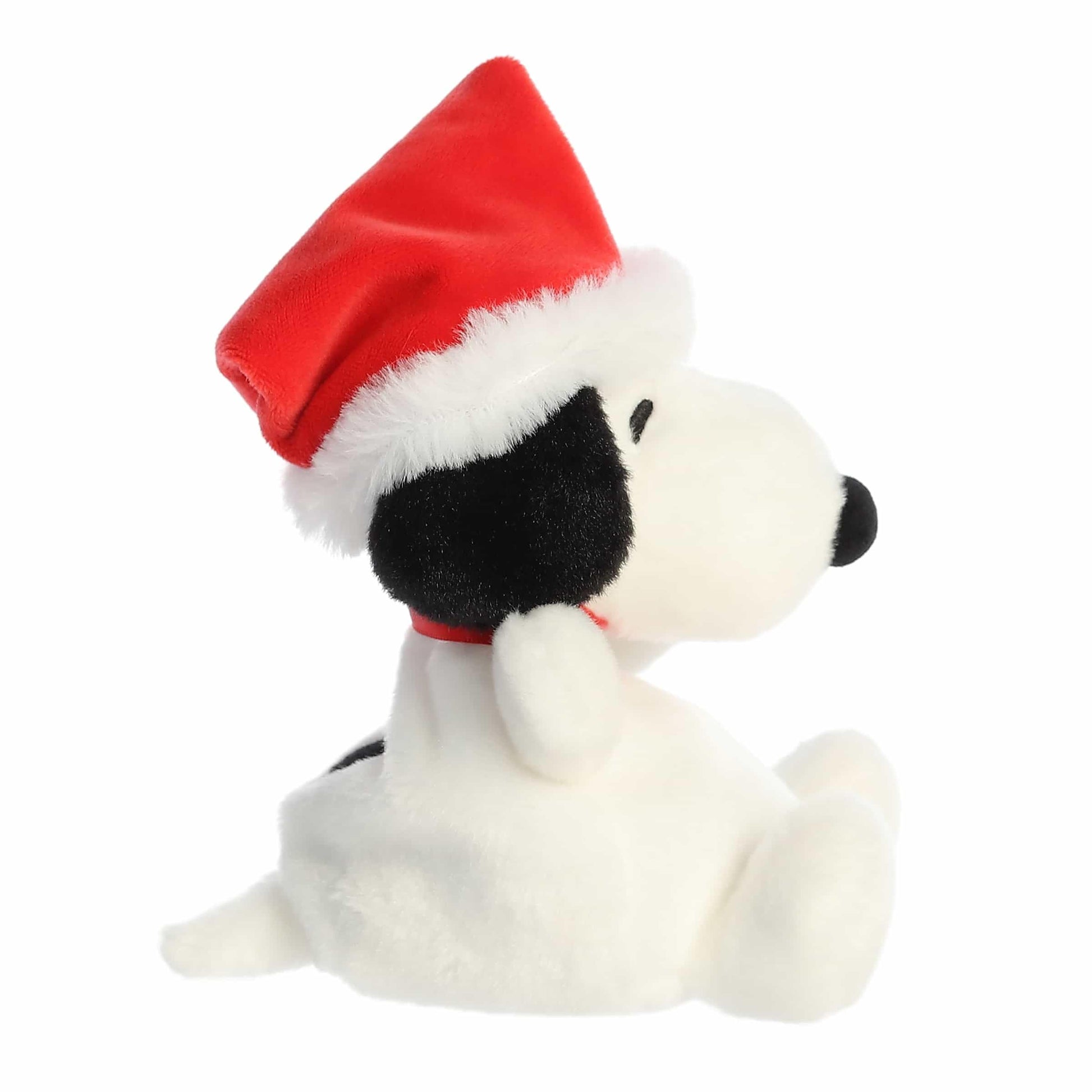 Aurora® Festive Peanuts® Santa Snoopy Palm Pals™ Stuffed Animal - Officially Licensed Toys for All Snoopy Fans - Perfect for Holiday Decorations or