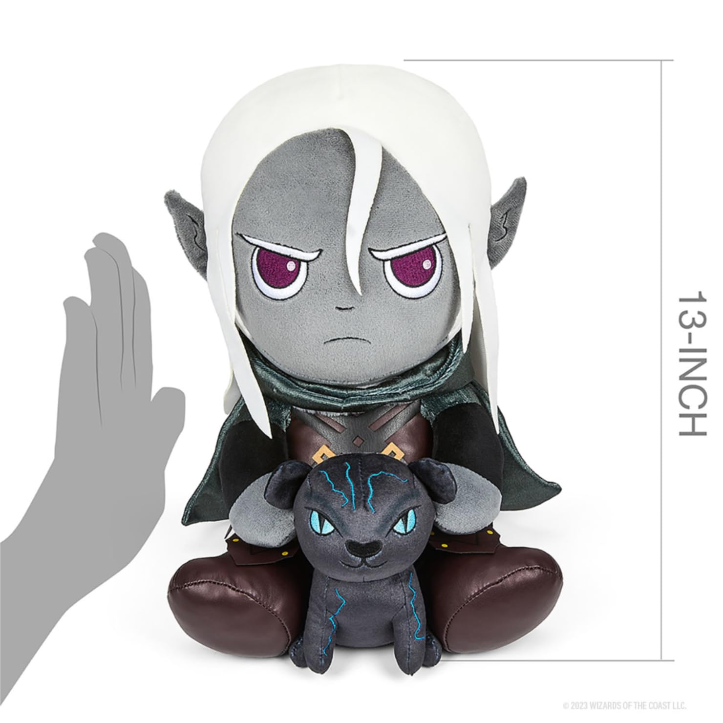 WizKids Dungeons & Dragons: Drizzt and Guenhwyvar 13" Plush by Kidrobot