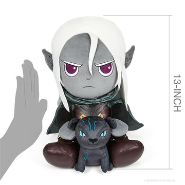 WizKids Dungeons & Dragons: Drizzt and Guenhwyvar 13" Plush by Kidrobot