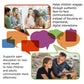 Harvest Time Partners Face to Face Transitions - Elementary to Middle School Conversation Game, Conversation Starters for Students, Parents,