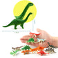 OuMuaMua Dinosaur Toys, Plastic Mini Dinosaur Figure Toy Set Including T-rex, Stegosaurus, Monoclonius for Kids Dinosaurs Birthday Party Favors