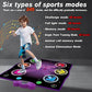 HTASKTEXEH Dance mat Toys for Kids Ages 3-12 and Adults, Electronic Dance Pad with Light-up 6-Button Connectable to Cell Phone, Musical Dance Toys