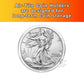 OnFireGuy 10pcs 40.6mm Direct Fit H40 Coin Holder Capsules for 1oz Silver Eagles | Protective Coin Cases for American Silver Eagles, 1oz Silver Panda