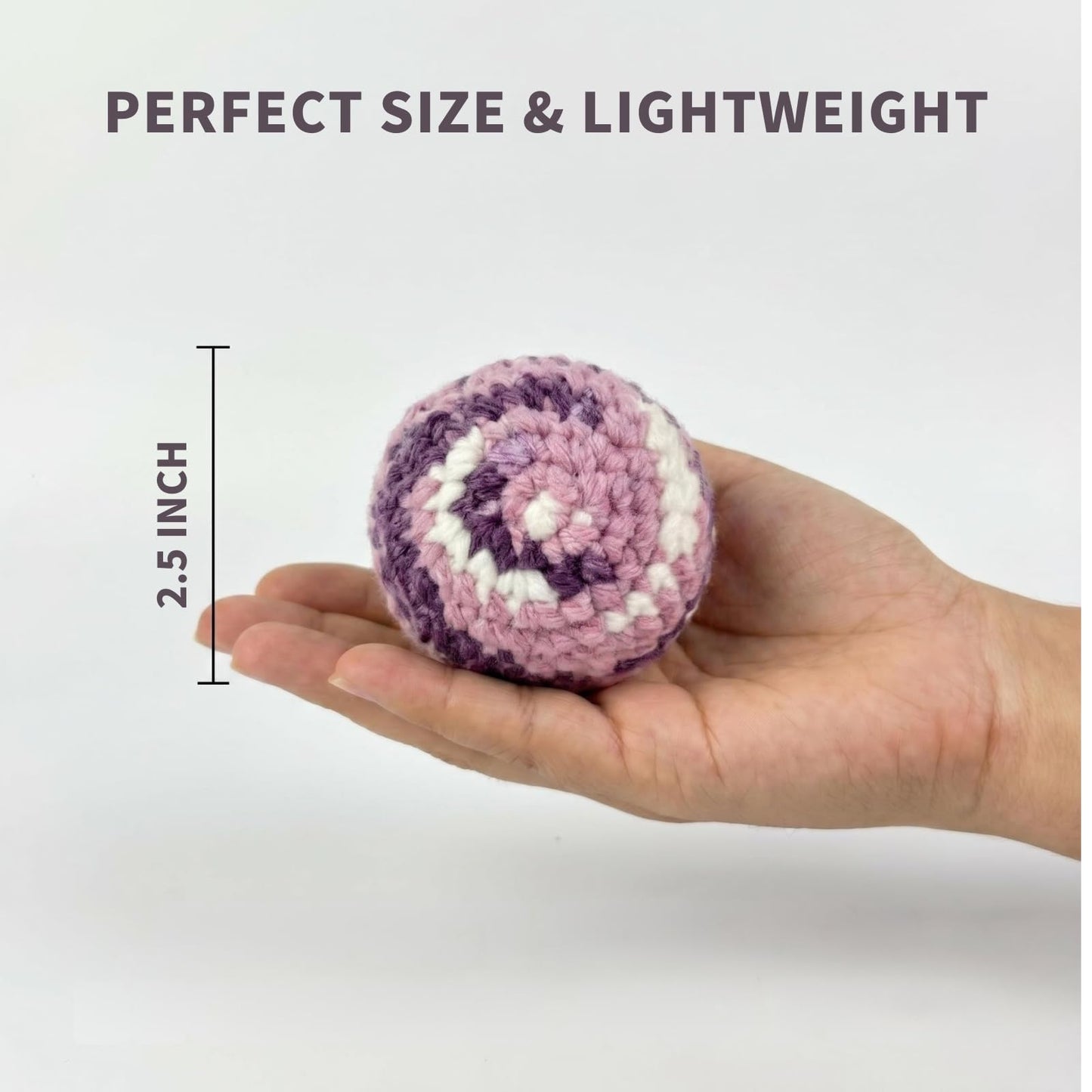 SunOutDeeal Handmade Crocheted Footbag, 4 Pack