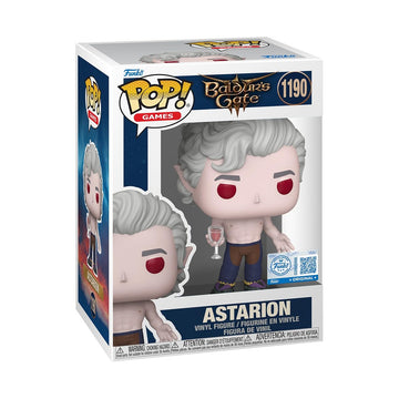 Funko Pop! Games: Baldur's Gate 3 - Astarion - Shirtless - Amazon Exclusive - Collectable Vinyl Figure - Gift Idea - Official Merchandise - Toys for