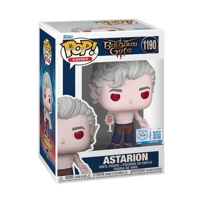 Funko Pop! Games: Baldur's Gate 3 - Astarion - Shirtless - Amazon Exclusive - Collectable Vinyl Figure - Gift Idea - Official Merchandise - Toys for