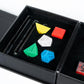 FanRoll D&D 50th Anniversary Dice Double Set, Then and Now Commemorative Set with Modern and Retro DND Dice Sets