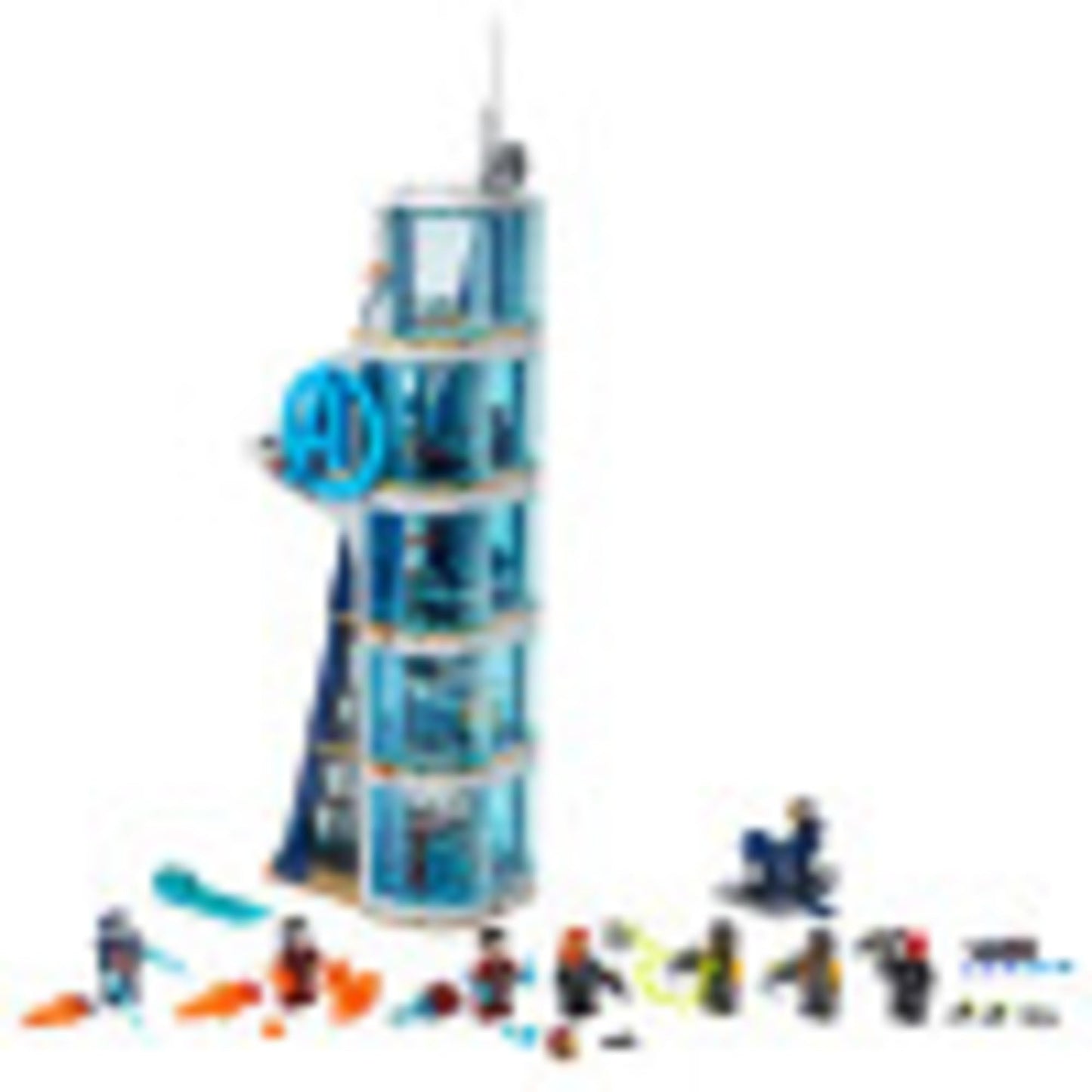 LEGO Marvel Avengers: Avengers Tower Battle 76166 Collectible Building Toy with Action Scenes and Superhero Minifigures; Cool Holiday or Birthday Gift