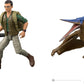 Mattel Jurassic World Rebirth Human & Dinosaur Figure Pack, Dr Henry Loomis & Pteranodon, Movie Accurate 3.75 Inch Scale, Posable Collectible