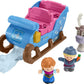 Fisher-Price Disney GGV30 Frozen Kristoff's Sleigh by Little People, Multi Color