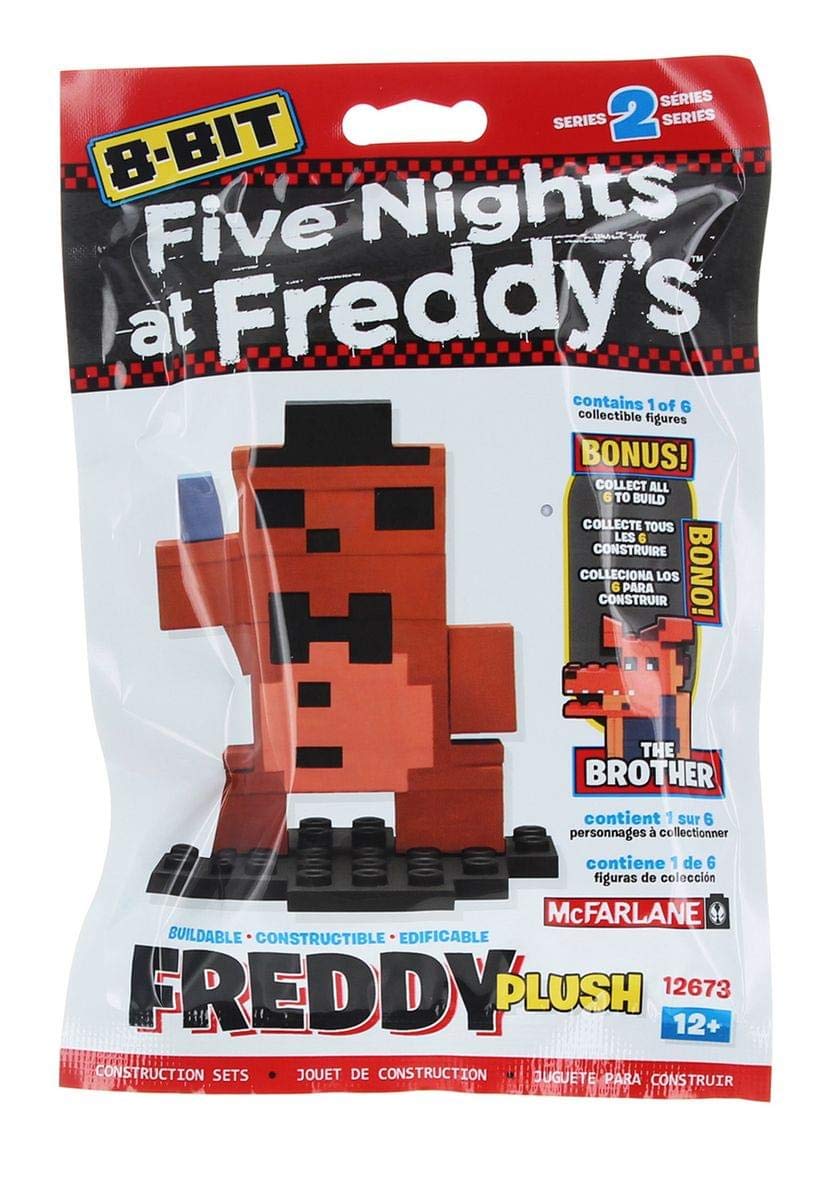 McFarlane Toys 14673-0 Five Nights At Freddy's 8-Bit Buildable Figures Building Kit