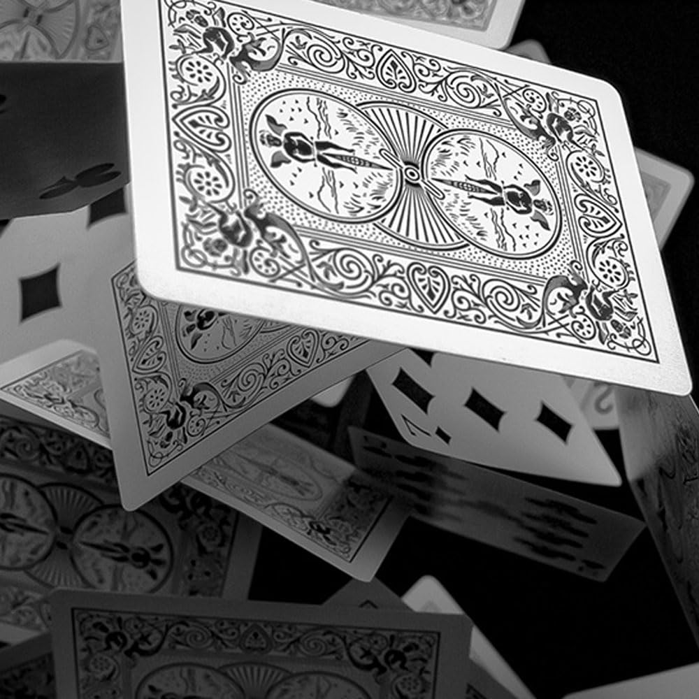 Bicycle Skull Deck Playing Cards with 4 Bonus Magic Cards