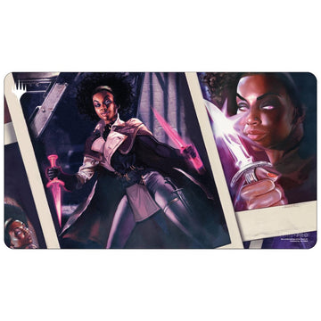 Ultra PRO - MTG Murders at Karlov Manor Playmat Kaya, Spirits’ Justice, Durable Tabletop Professional Card Game Desk Mat Accessories MTG Collector's