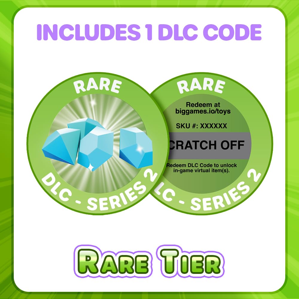Pet Simulator - Mystery Pet Minifigures 2-Pack (Two Mystery Eggs & Figures w/Accessories & Stands, Series 1) [Includes DLC]
