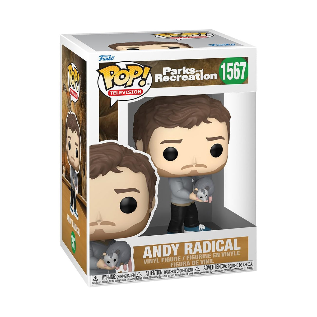 Funko POP! TV: Parks and Recreation 15th - Andy Radical