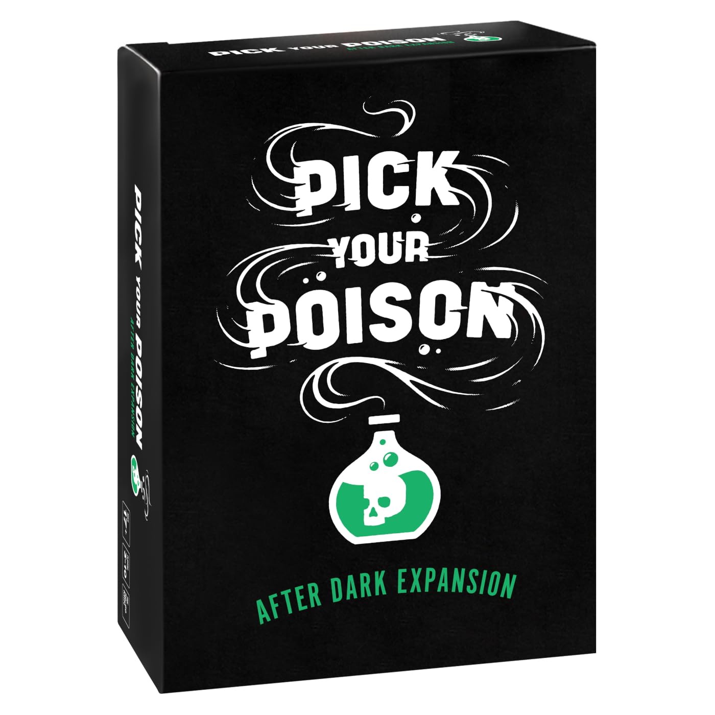 Pick Your Poison Party Game - After Dark Expansion - 100 New Adult Cards for The “What Would You Rather Do Adults & Families, Halloween Party Game +